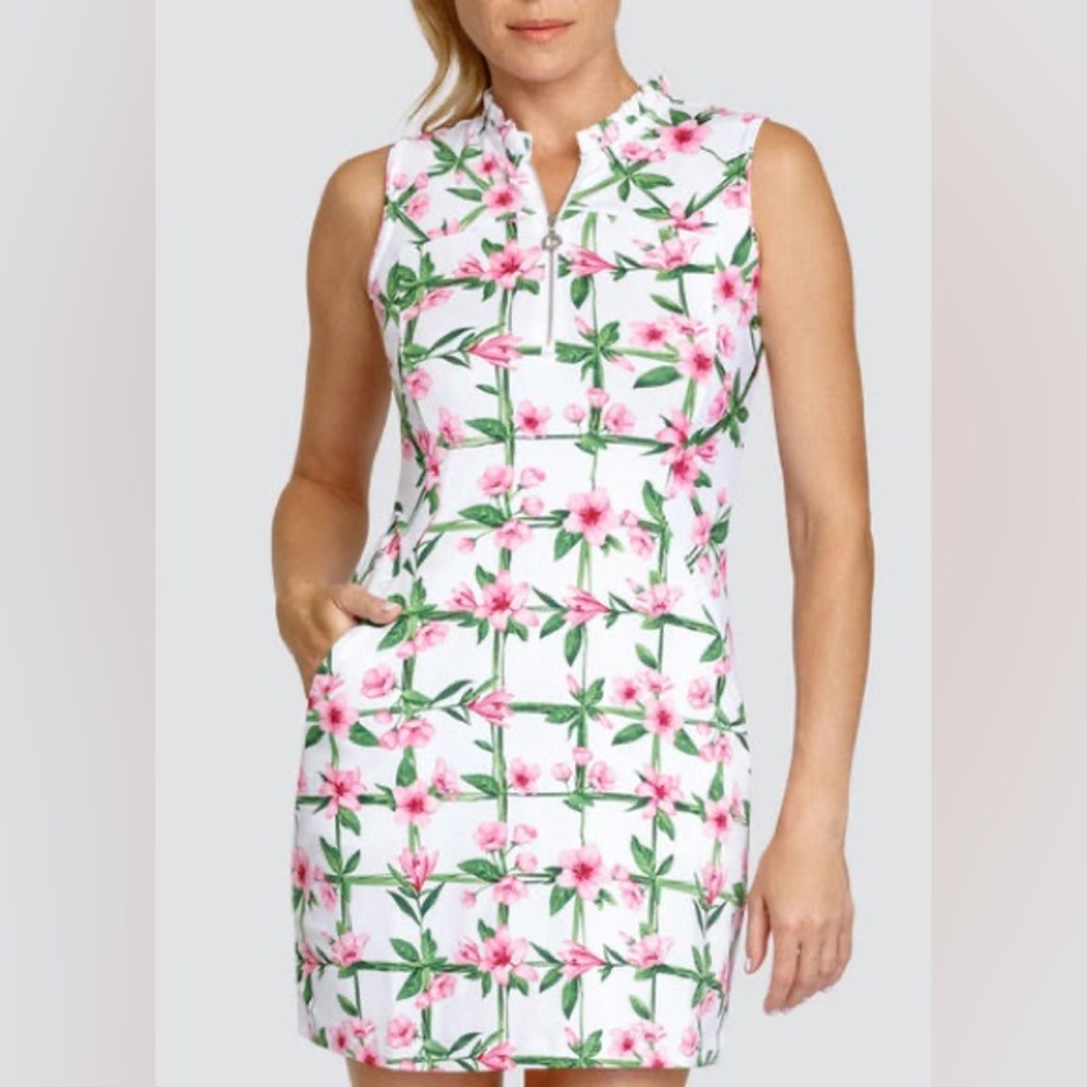 Tail Women's Sleeveless Quarter Zip Colleen Golf Dress
